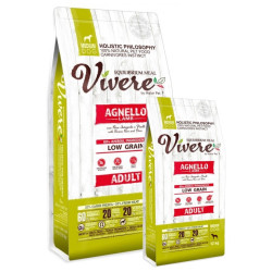 Vivere Dog Medium Adult Lamb Karma Monobiałkowa z Jagnięciną 12+3kg - All4Animals