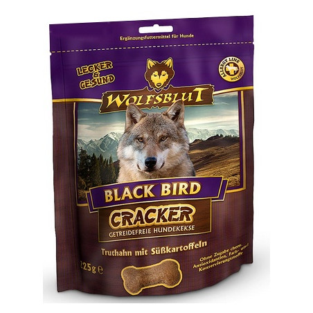Wolfsblut Dog Cracker Black Bird - indyk i bataty 225g - All4Animals
