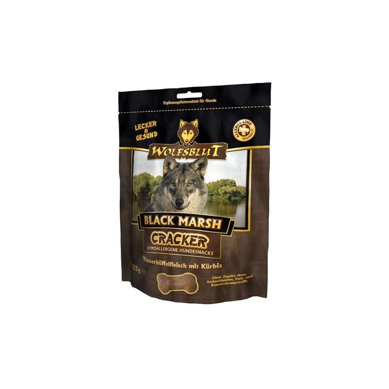 Wolfsblut Dog Cracker Black Marsh - bawół indyjski i dynia 225g - All4Animals