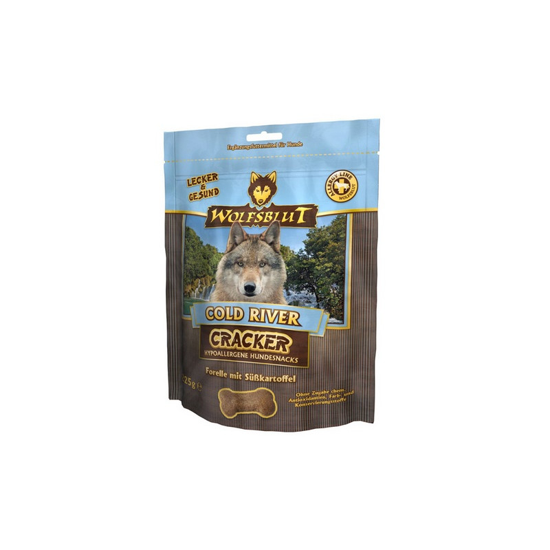 Wolfsblut Dog Cracker Cold River - pstrąg i bataty 225g - All4Animals