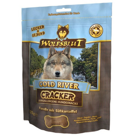 Wolfsblut Dog Cracker Cold River - pstrąg i bataty 225g - All4Animals
