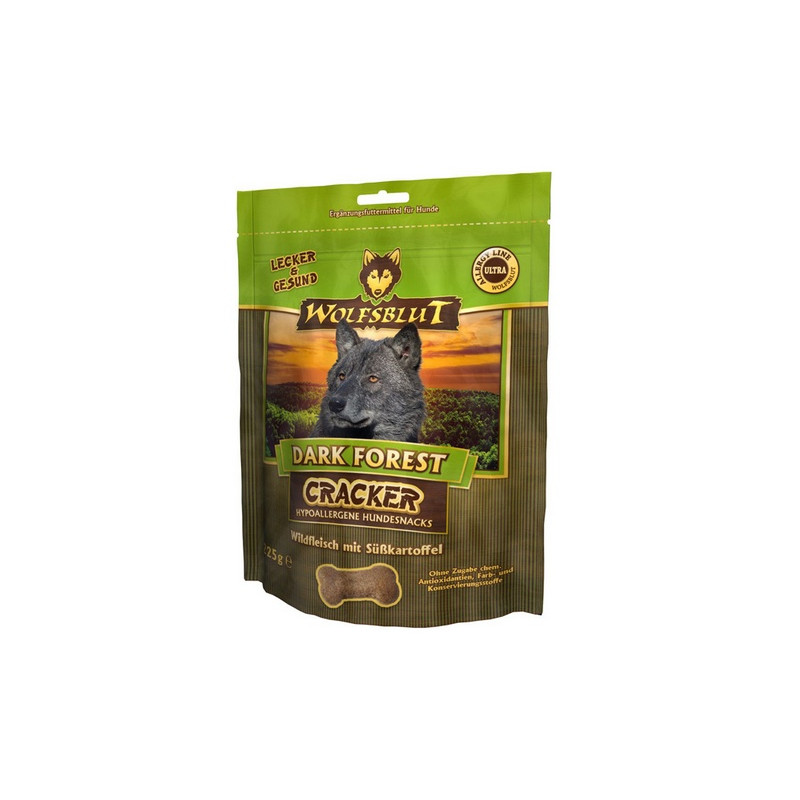 Wolfsblut Dog Cracker Dark Forest - dziczyzna i bataty 225g - All4Animals