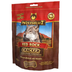 Wolfsblut Dog Cracker Red Rock - kangur i dynia 225g - All4Animals