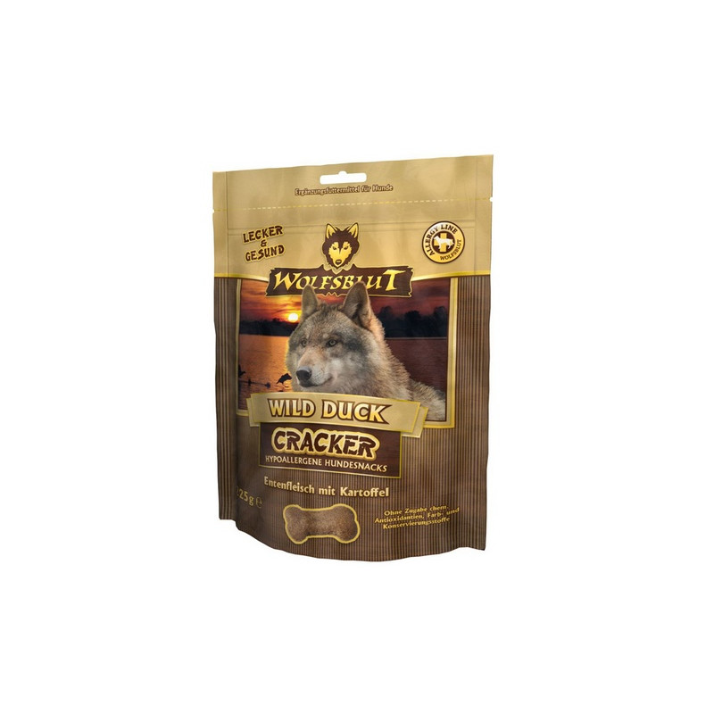Wolfsblut Dog Cracker Wild Duck - kaczka i bataty 225g - All4Animals