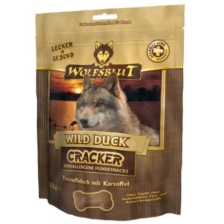 Wolfsblut Dog Cracker Wild Duck - kaczka i bataty 225g - All4Animals