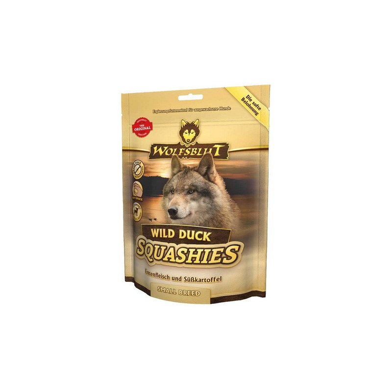 Wolfsblut Dog Squashies Wild Duck Small - kaczka i bataty 350g - All4Animals
