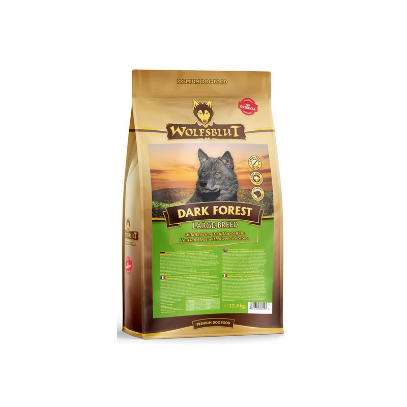 Wolfsblut Dog Dark Forest Large - dziczyzna i bataty 12,5kg - All4Animals