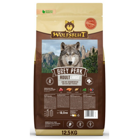 Wolfsblut Dog Grey Peak Large - koza i bataty 12,5kg - All4Animals