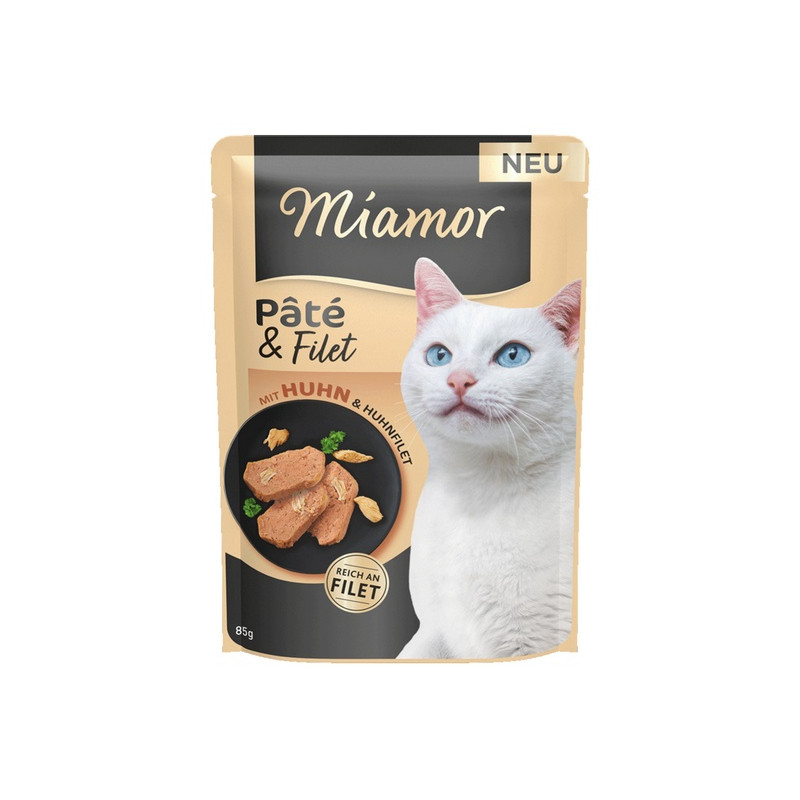 Miamor Pate & Filet Kurczak saszetka 85g - All4Animals