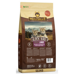 Wolfsblut Dog Black Bird Puppy Large - indyk i bataty 12,5kg - All4Animals