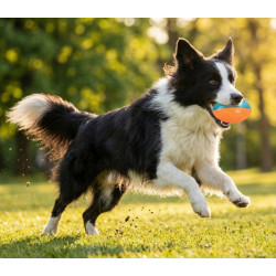 Zolux Zabawka do aportowania piłka rugby Tao 8,5cm - All4Animals