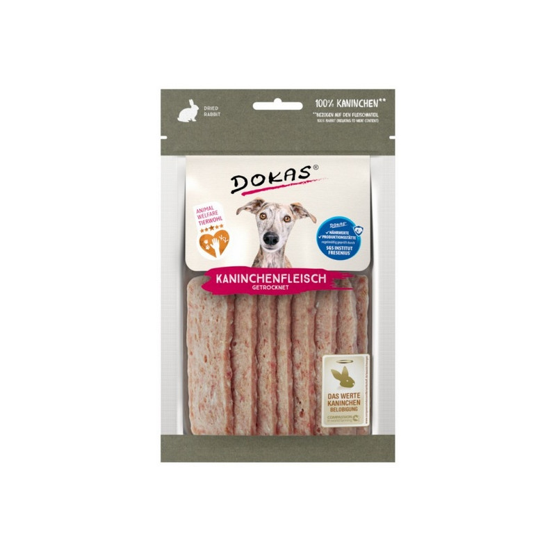 Dokas Pies Paski królik 70g - All4Animals
