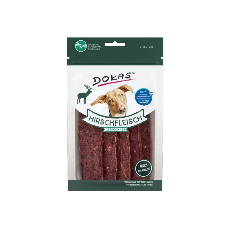 Dokas Pies Paski jeleń 60g - All4Animals