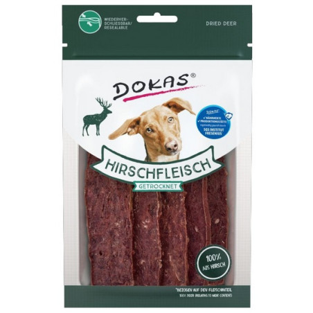 Dokas Pies Paski jeleń 60g - All4Animals