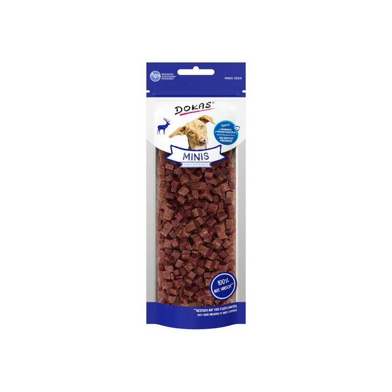 Dokas Pies Minis jeleń 60g - All4Animals