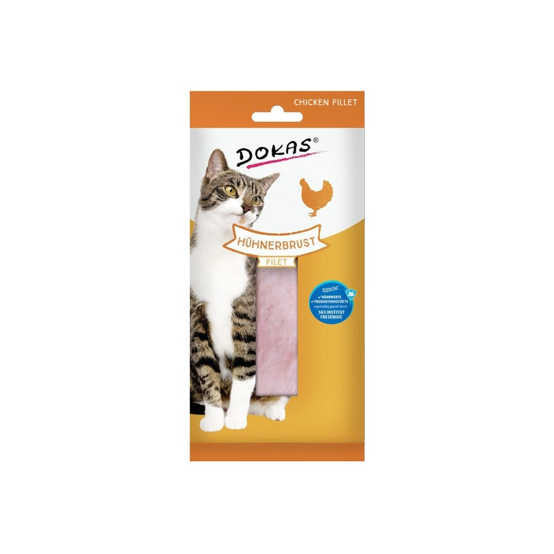 Dokas Kot Filet z kurczaka 22g - All4Animals