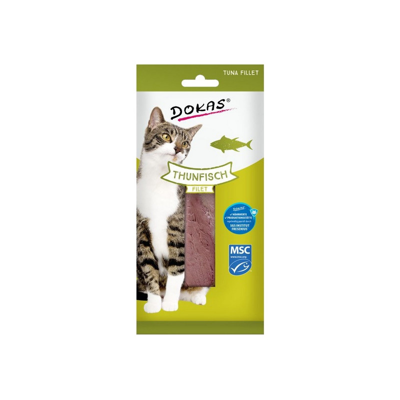 Dokas Kot Filet z tuńczyka 22g - All4Animals
