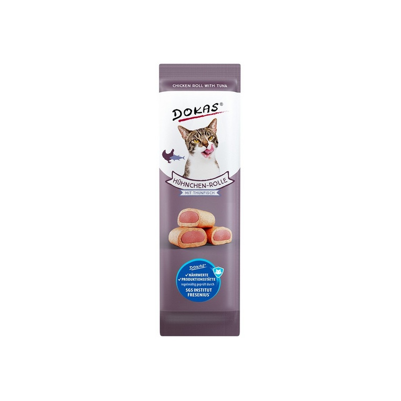 Dokas Kot Paszteciki kurczak & tuńczyk 10g - All4Animals