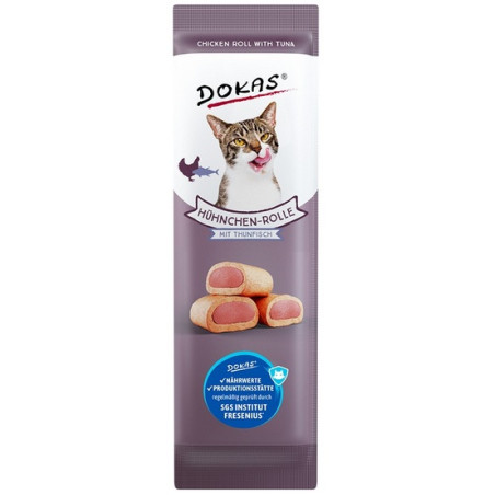 Dokas Kot Paszteciki kurczak & tuńczyk 10g - All4Animals