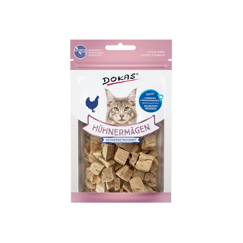 Dokas Kot LIO Żołądki drobiowe 12g - All4Animals