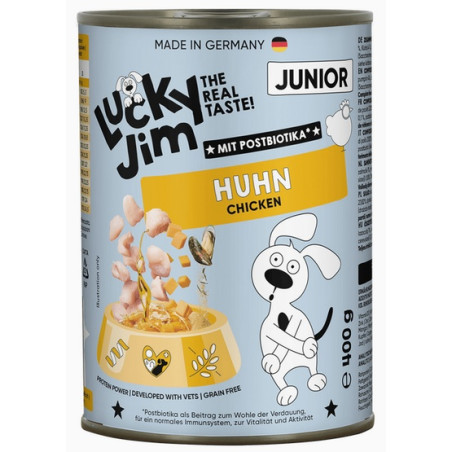 Lucky Jim Classic Junior Kurczak puszka 400g - All4Animals