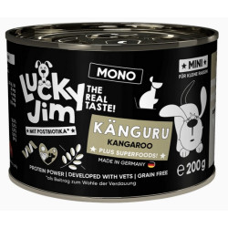 Lucky Jim Mono Mini Adult Kangur puszka 200g - All4Animals