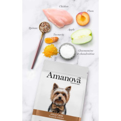 Amanova Dog Adult Mini Exquisite Chicken - kurczak 2kg - All4Animals
