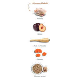Amanova Dog Adult Mini Exquisite Chicken - kurczak 2kg - All4Animals