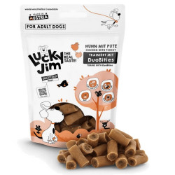 Lucky Jim DuoBities Kurczak i indyk 70g - All4Animals
