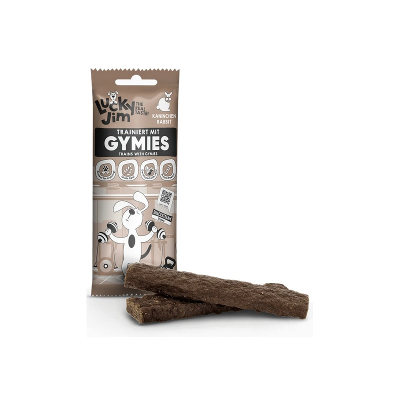 Lucky Jim Gymies Królik 75g - All4Animals