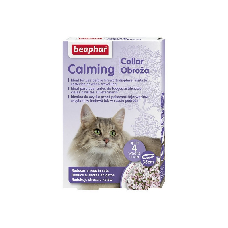 Beaphar Calming Collar Cat - obroża relaksacyjna dla kotów - All4Animals