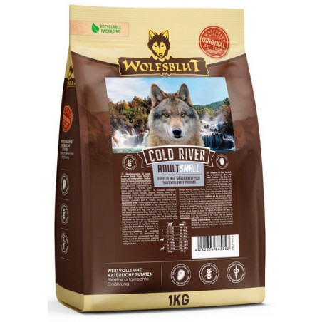 Wolfsblut Dog Cold River Small - pstrąg i bataty 1kg - All4Animals