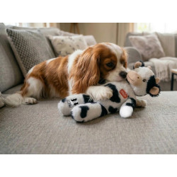 Zolux Zabawka pluszowa Furry Farm Krowa Isache 33cm - All4Animals