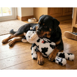 Zolux Zabawka pluszowa Furry Farm Krowa Isache 60cm - All4Animals