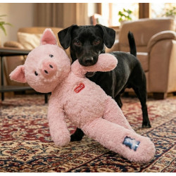 Zolux Zabawka pluszowa Furry Farm Świnka Jason 33cm - All4Animals