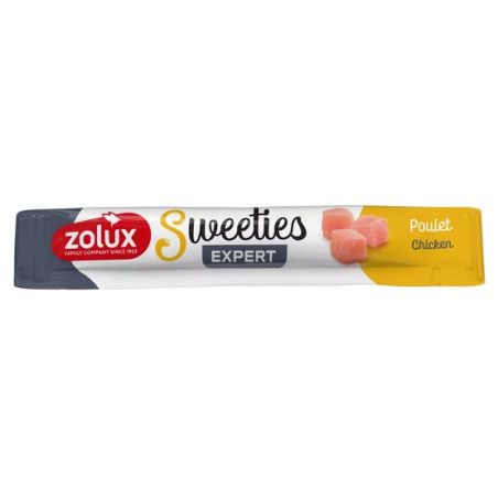 Zolux Sweeties Kremowy przysmak dla kota - kurczak 14g - All4Animals