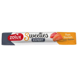 Zolux Sweeties Kremowy przysmak dla kota - tuńczyk i łosoś 14g - All4Animals