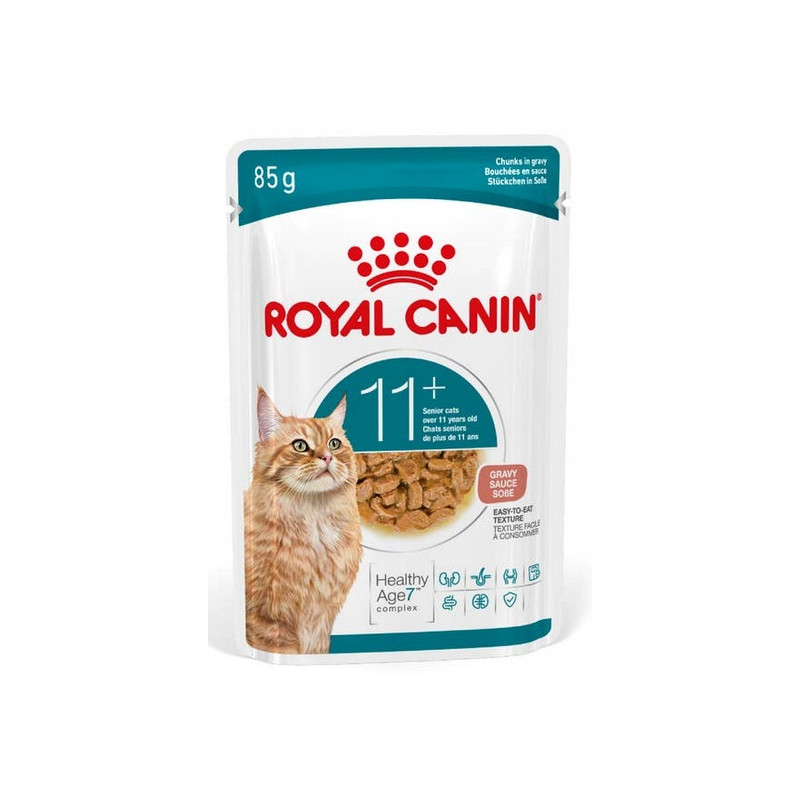 Royal Canin Ageing +11 karma mokra dla kotów dojrzałych w sosie saszetka 85g - All4Animals