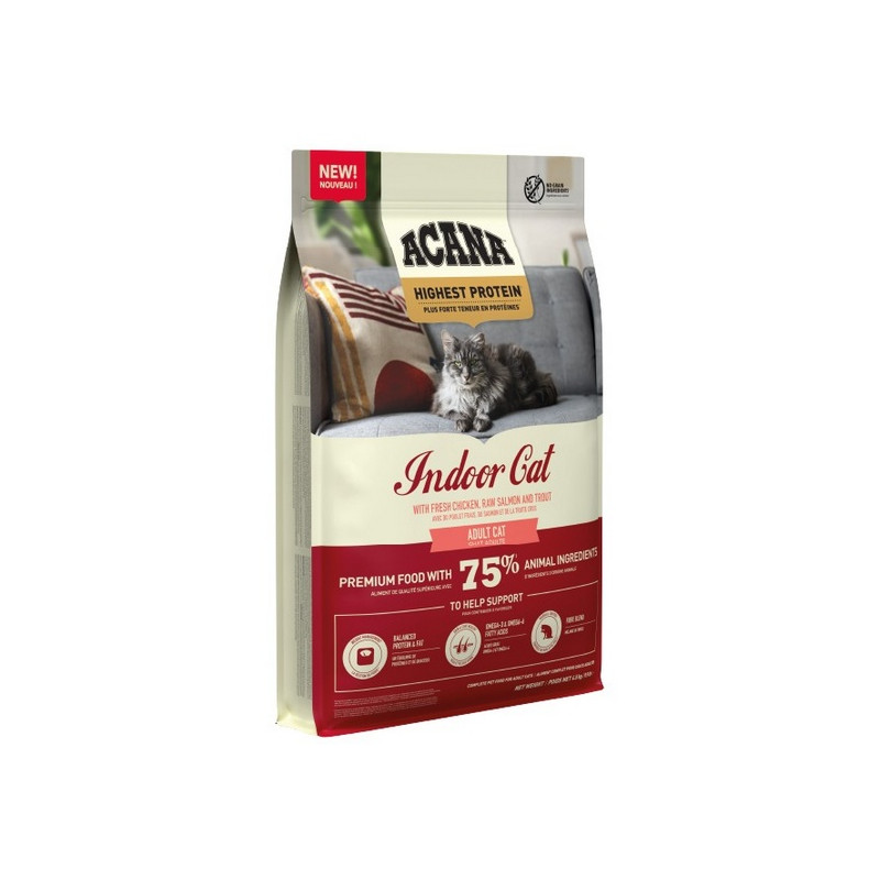 Acana Highest Protein Indoor Cat 4,5kg - All4Animals