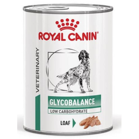 Royal Canin Veterinary Diet Canine Glycobalance Low Carbohydrate Loaf puszka 410g - All4Animals