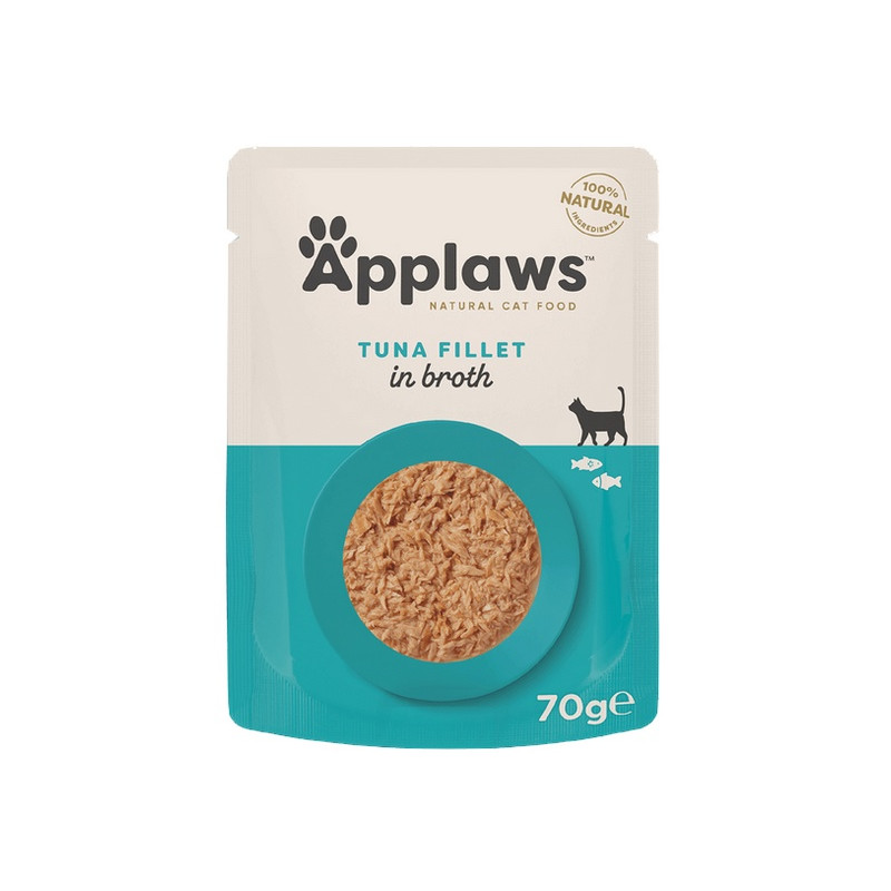 Applaws saszetka dla kota Tuńczyk w sosie 70g - All4Animals