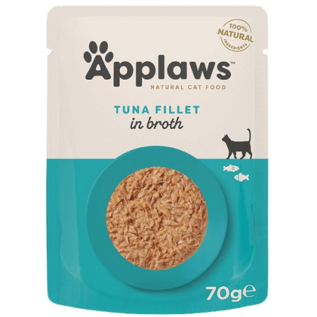 Applaws saszetka dla kota Tuńczyk w sosie 70g - All4Animals