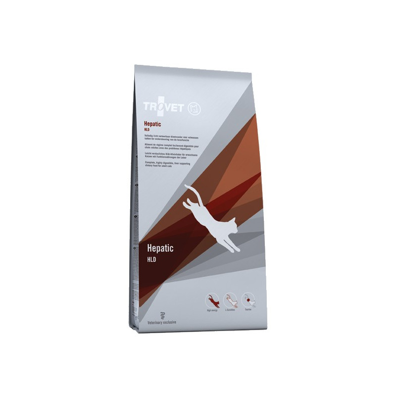 Trovet HLD Hepatic dla kota 2,5kg - All4Animals