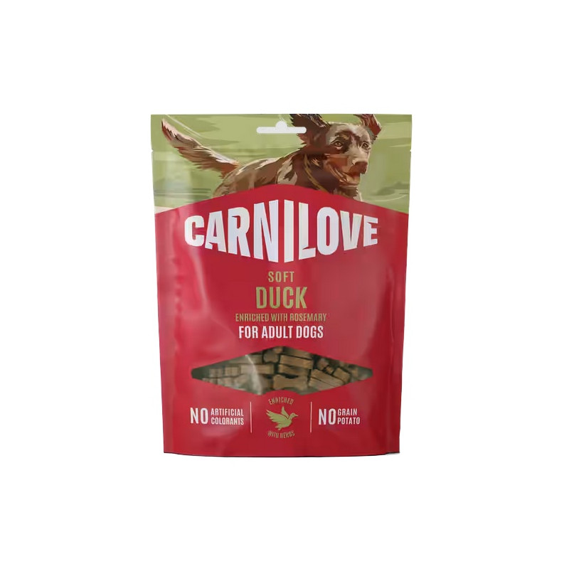 Carnilove Dog Soft Snack Duck 200g - All4Animals