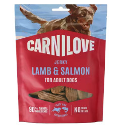Carnilove Dog Jerky Lamb & Salmon - jagnięcina i łosoś 100g - All4Animals