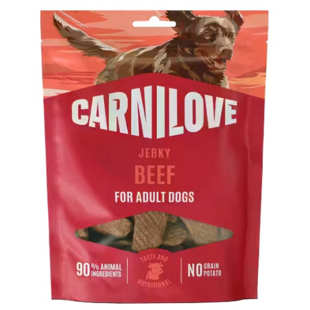 Carnilove Dog Jerky Beef Fillet - wołowina filet 100g - All4Animals