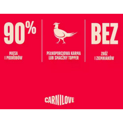 Carnilove Cat Pheasant - bażant w sosie saszetka 85g - All4Animals