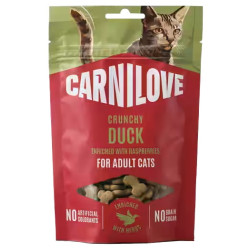 Carnilove Cat Crunchy Snack Duck 50g - All4Animals
